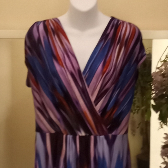 Anthropology- Donna Morgan Striped Dress👗 - Picture 3 of 14